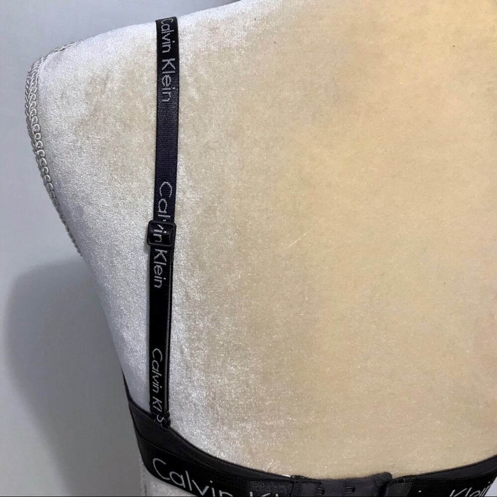 Calvin Klein NWOT Dark Grey Demi Bra Women 36C *Pls See Description* - Picture 7 of 11